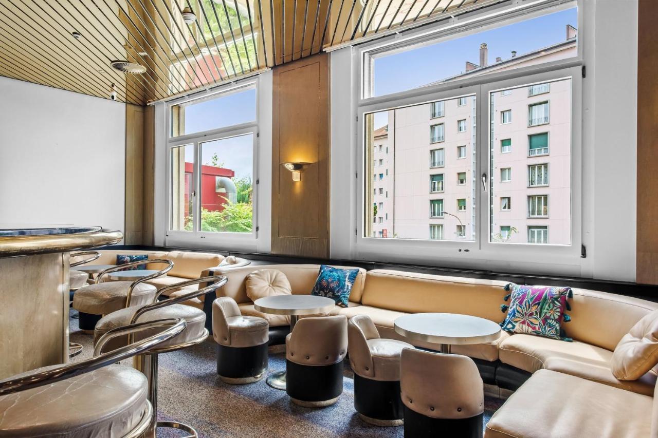 Becozy Au Parc Retro Edition Self-Check-In Rooms & Studios Fribourg Exterior foto