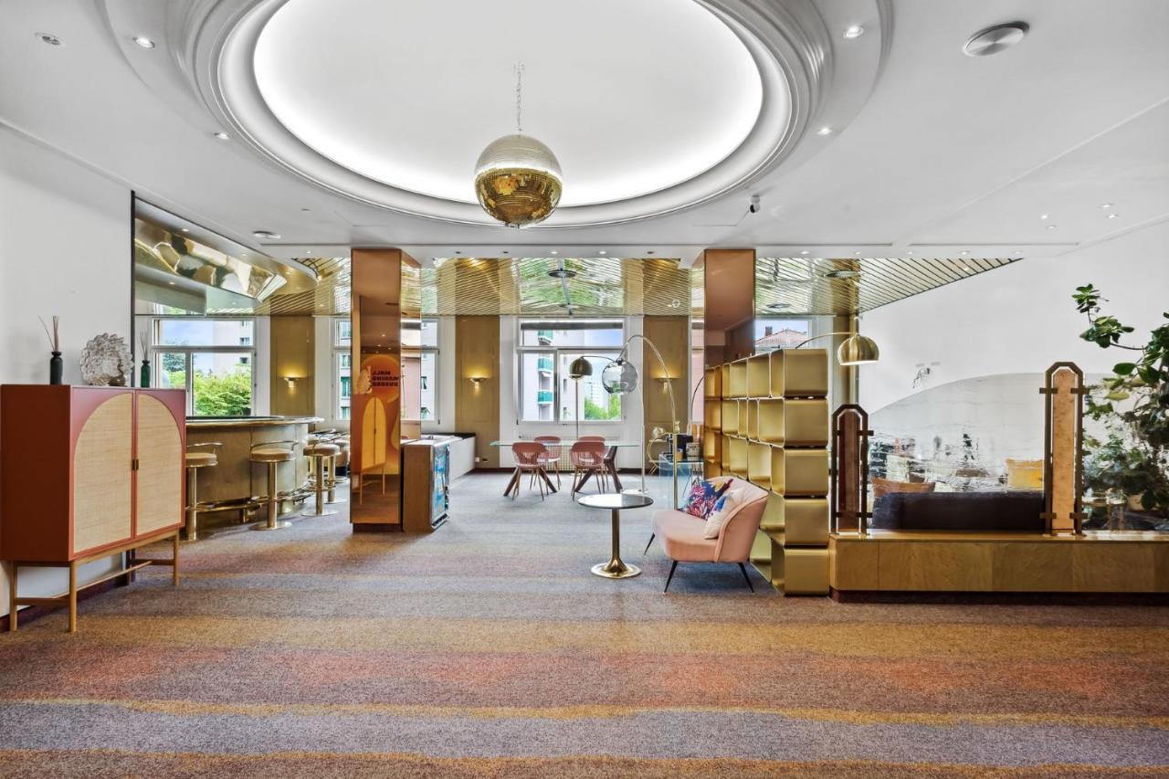 Becozy Au Parc Retro Edition Self-Check-In Rooms & Studios Fribourg Exterior foto