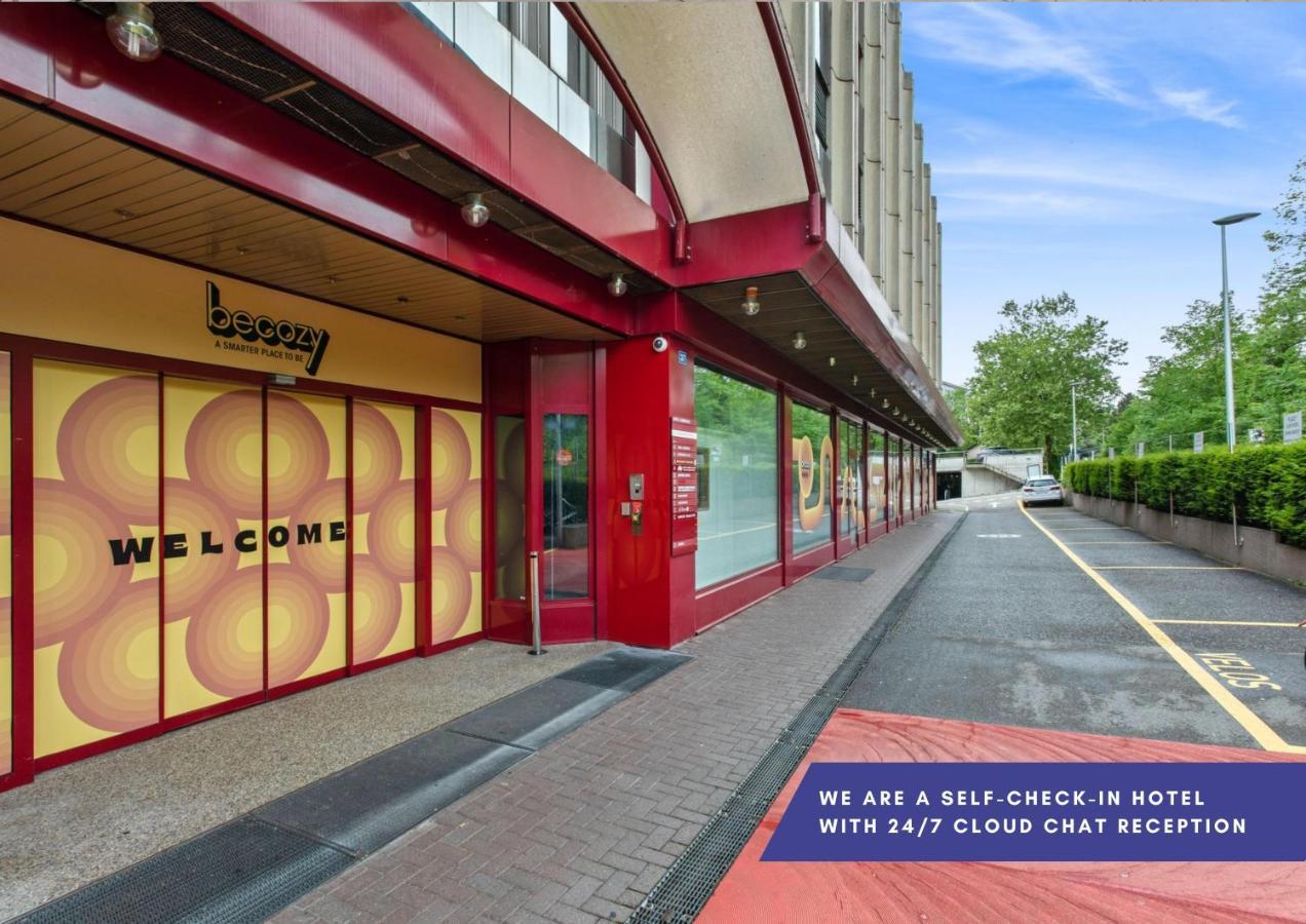 Becozy Au Parc Retro Edition Self-Check-In Rooms & Studios Fribourg Exterior foto