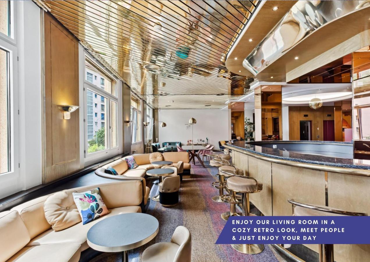 Becozy Au Parc Retro Edition Self-Check-In Rooms & Studios Fribourg Exterior foto